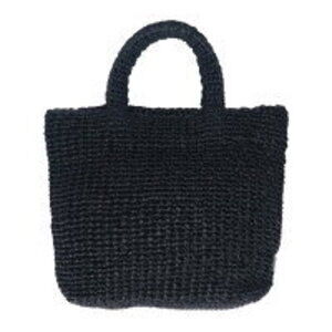 Prada Raffia Net Crochet Bag Shoulder Tote